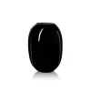 Piet Hein - Vase glas 20 cm - SORT-OPAL