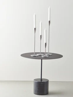 Piet Hein - Venus lysestage 21 cm. Rustfrit stål