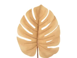 Present time - Artificial plant Monstera Stem sand brown