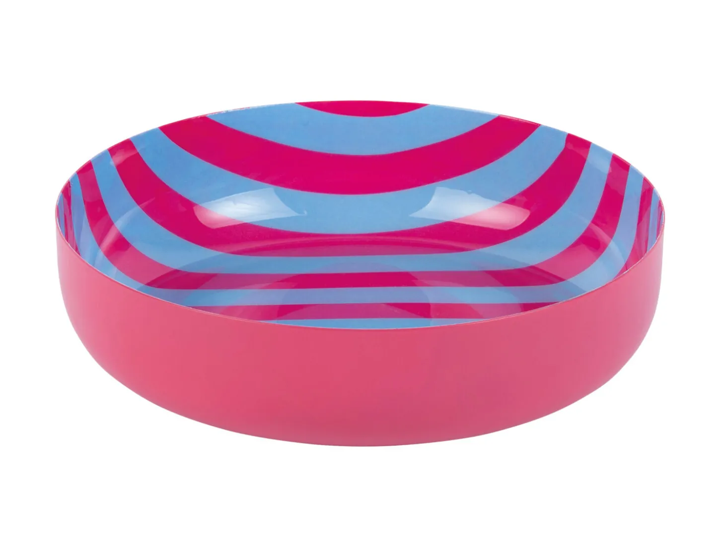 Present time - Bowl Animado small bright pink w. soft blue