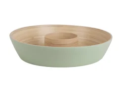 Present time - Bowl Puro chip & dip bamboo soft green