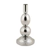 Present time - Candle holder Dazzle medium chrome plated