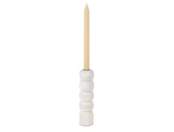 Present time - Candle holder Modelar Large mango wood white wash