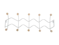 Present time - Coat rack Double Zig Zag white