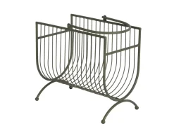 Present time - Magazine rack Riqueza luxury green