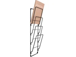 Present time - Magazine rack steel wire matt black