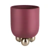 Present time - Plant pot Estilo large dark mauve