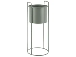 Present time - Plant pot set Essence round iron jungle green