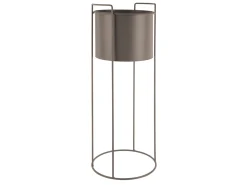 Present time - Plant pot set Essence round iron moss green