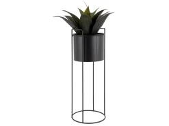 Present time - Plant pot set Essence round iron black