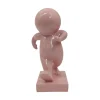 Present time - Statue Amigo Walking Medium soft pink
