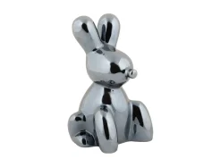 Present time - Statue Balloon Bunny ceramic black plated