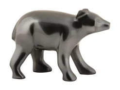 Present time - Statue Bear metal gun metal