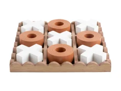 Present time - Tic Tac Toe brick orange