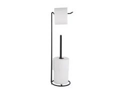 Present time - Toilet roll holder Wired metal black