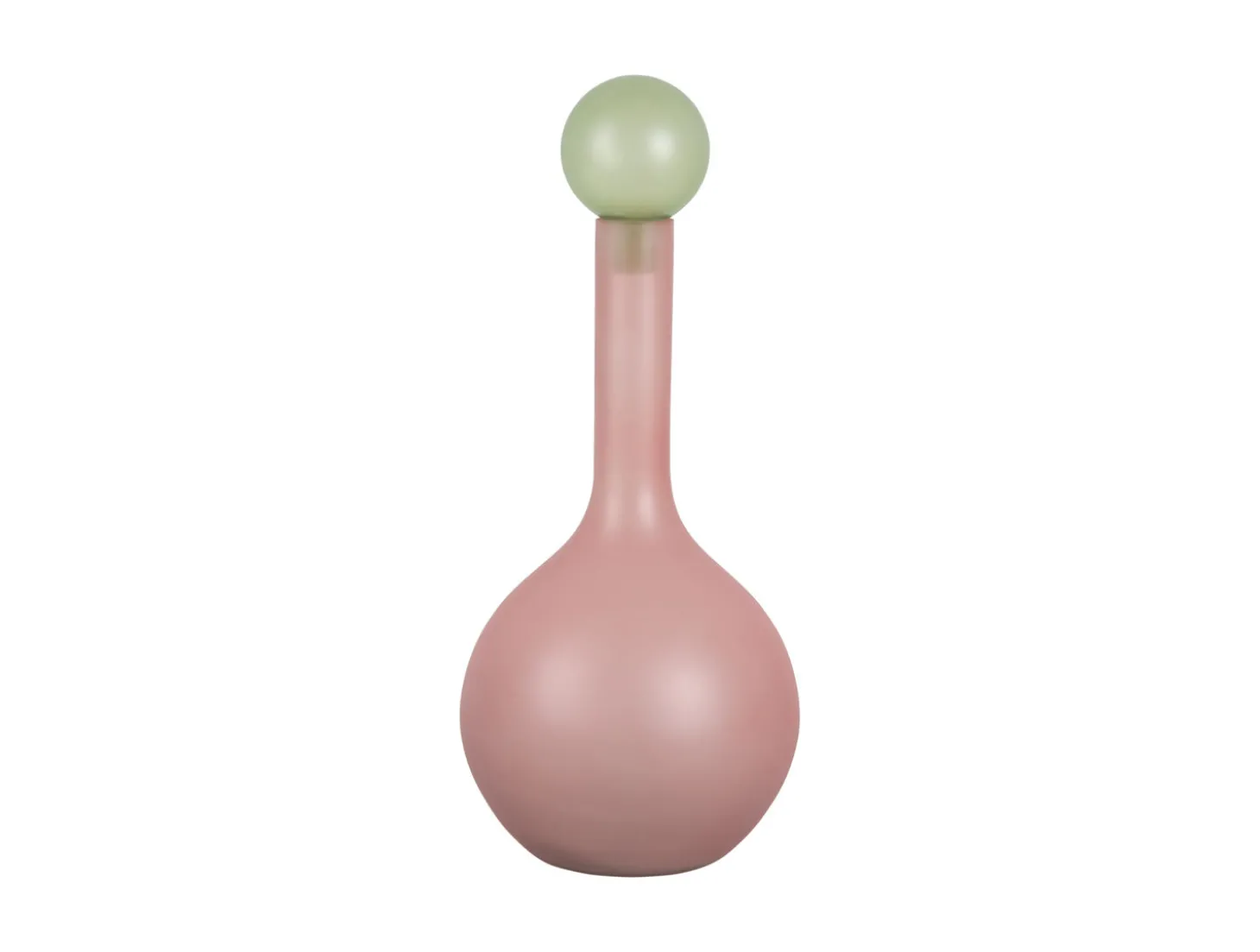 Present time - Vase Alegre Globo large soft pink w. soft green