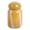 Present time - Vase Dulce Raya small ochre yellow