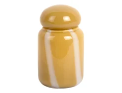 Present time - Vase Dulce Raya small ochre yellow