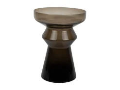 Present time - Vase Majesto chocolate brown