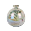 Present time - Vase Melange bottle pearly jungle green