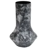 Present time - Vase Mosaic Marble black
