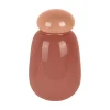 Present time - Vase Nuevo Dulce faded pink w. soft pink lid