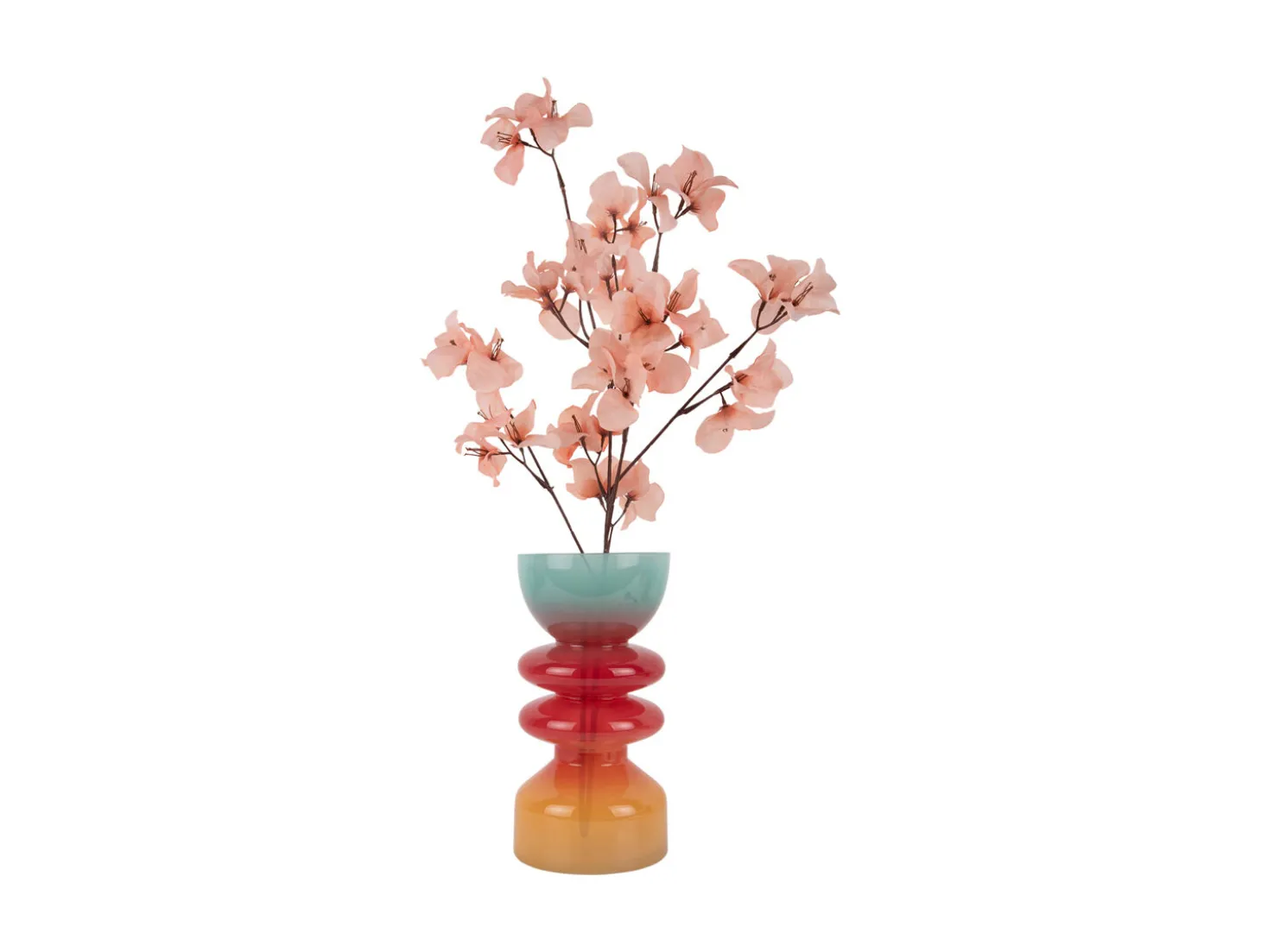 Present time - Vase Summer Vibes glass large multi colour
