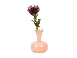 Present time - Vase Yara enamel peach orange