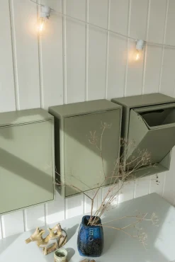 ReCollector - Affaldssortering, affaldsbeholder, duset grøn, Oak Green