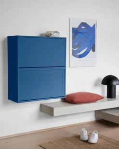 ReCollector - Skobox - Væghængt - Cobolt Blue