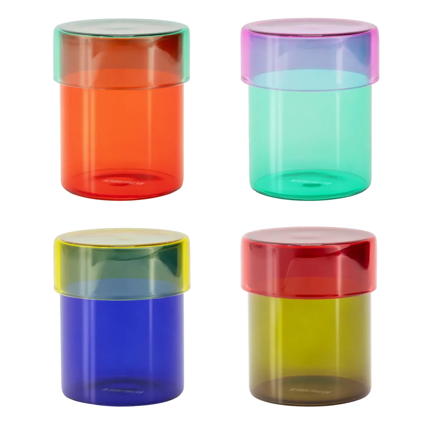 Remember - "Cosima" glass jar - sæt med 4 stk