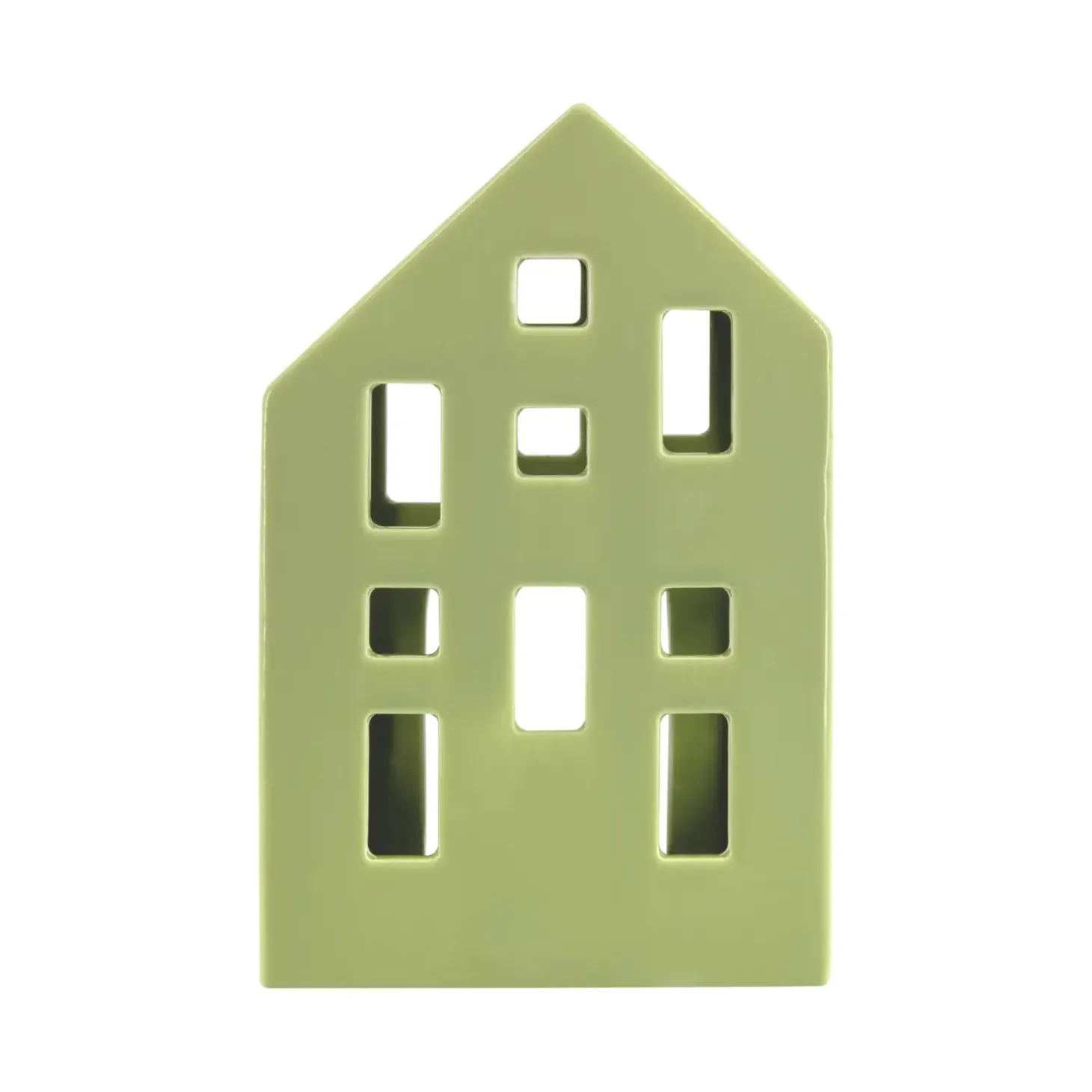 Remember - Fyrfadslys hus - Nyhavn 'lime'