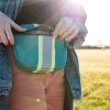 Remember - "Petrolio" Crossbody Bæltetaske