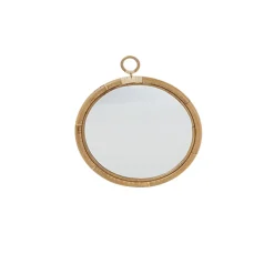 Sika design - Ella Spejl - rattan - small - Ø 40 cm