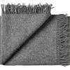 Silkeborg Uldspinderi - Plaid - Athen - Dark Nordic Grey / Mørke Grå - 130x200 cm