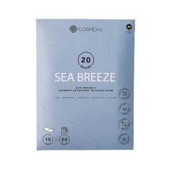 SKOSH - Cosmeau - Vaskemiddel/Vaskeservietter - Sea Breeze - til 20 vask