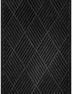 Skriver Collection - Måtte - Fasion Dimond - Antrasit - 60x90 cm