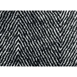 Skriver Collection - Måtte - TrendMat Delux - Herringbone - sort - 150x200 cm