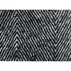 Skriver Collection - Måtte - TrendMat Delux - Herringbone - sort - 200x300 cm