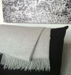 Skriver Collection - Plaid - Baby Alpaca - Mørkegrå - 135x200 cm