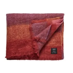 Skriver Collection - Plaid - Nanna Ditzel - orange/pink - 140x190 cm