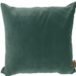 Skriver Collection - Pude - City Velvet - mørkegrøn - 65x65 cm