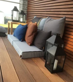 Skriver Collection - Pude - Hotmadi - blå - 40x60 cm