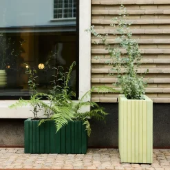 SQUARELY COPENHAGEN - Plantekasse - Unfold WIDE - Sort - 77 x 33 x 40 cm