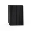 SQUARELY COPENHAGEN - Plantekasse - Unfold SQUARE TALL - Sort - 47 x 52 x 70cm