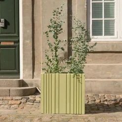 SQUARELY COPENHAGEN - Plantekasse - Unfold WIDE TALL - Natur - 77 x 33 x 70 cm