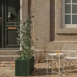 SQUARELY COPENHAGEN - Plantekasse - Unfold WIDE - Meadow Green - 77 x 33 x 40 cm