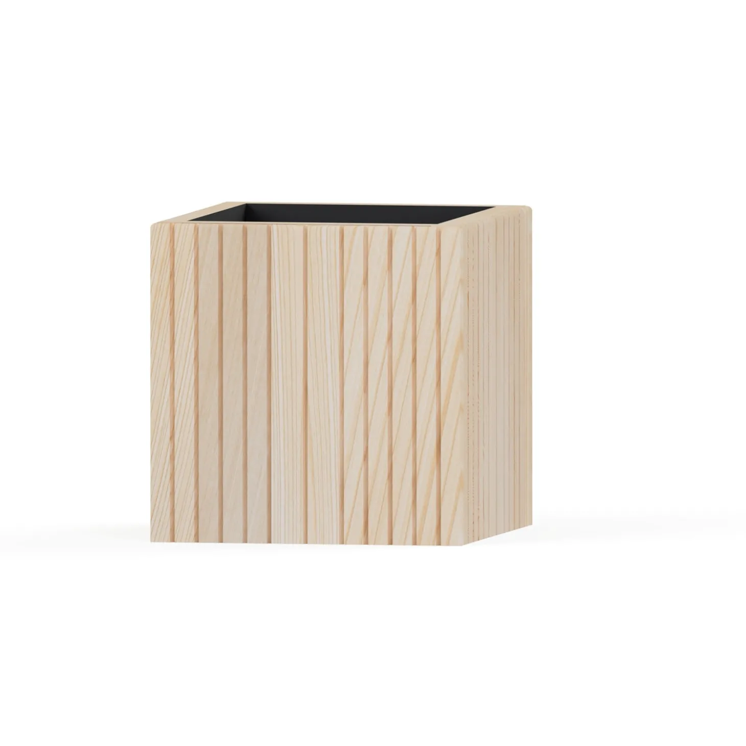 SQUARELY COPENHAGEN - Plantekasse - Unfold SQUARE - Natur - 60 x 60 x 56 cm