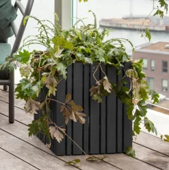 SQUARELY COPENHAGEN - Plantekasse - GrowMORE - Sort Ask