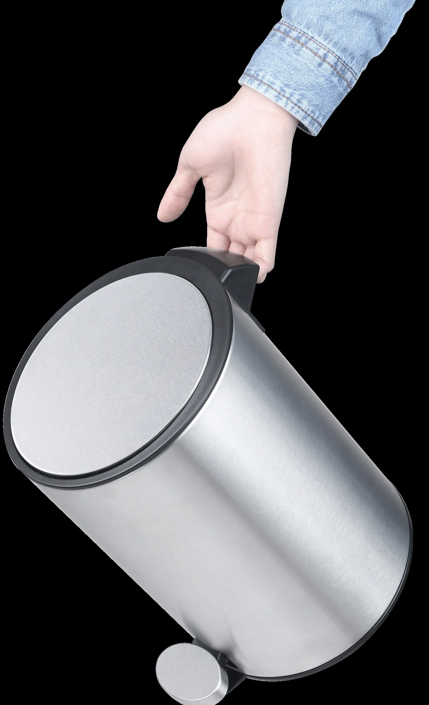 Steel Function - COMO Affaldsspand m. fodpedal - 5L